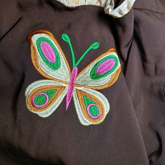 Smak Parlour Butterfly Happy Hour Mini Dress Size Large Pin-up Rockabilly Go-Go - Picture 10 of 12